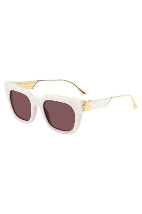 عینک آفتابی سفید زنانه UV400 ETRO - کد 871044512
