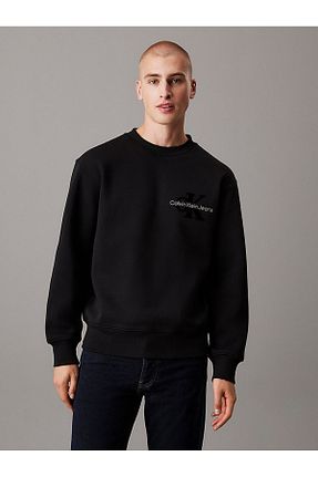سوئیشرت مشکی مردانه ساده Calvin Klein - کد 886710966