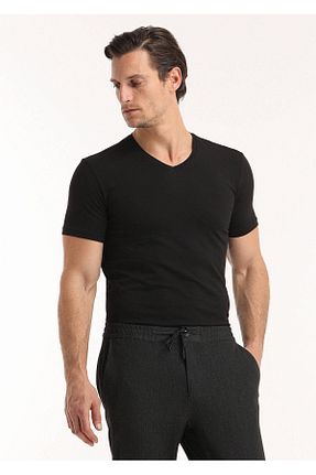 تیشرت مشکی مردانه رگولار Ramsey - کد 383430995