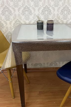 رومیزی طوسی نایلون Pimulahome - کد 877363601