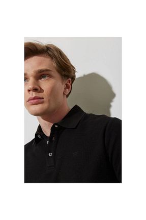 پولوشرت مشکی مردانه پارچه Wrangler - کد 666175700