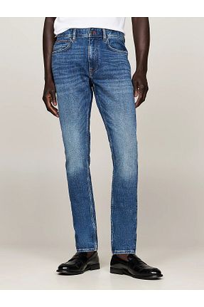 شلوار جین آبی مردانه پاچه لوله تفنگی Tommy Hilfiger - کد 887319864