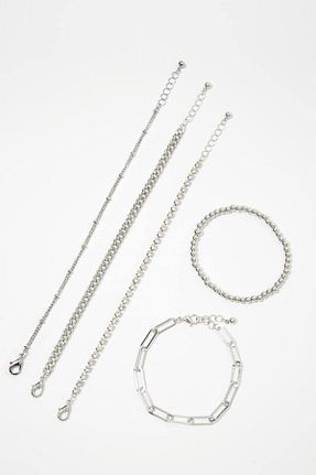 دستبند جواهر زنانه روکش نقره Forever 21 - کد 887349954