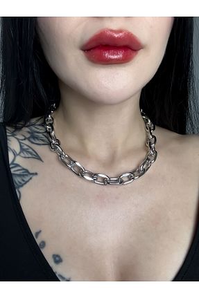 گردنبند جواهر طوسی زنانه فلزی DarkellaStore - کد 887361568