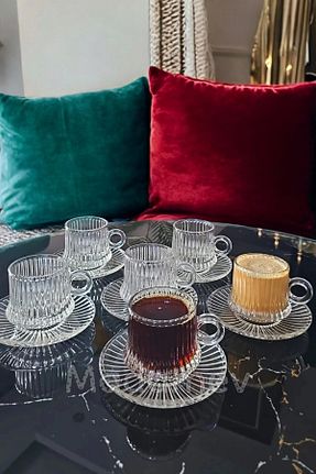 فنجان قهوه قهوه ای 6 نفره Tilbe Home - کد 887356569