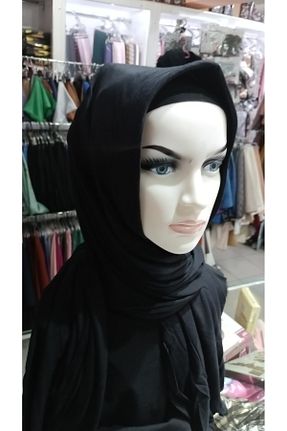 شال مشکی زنانه ویسکون BELİNDA - کد 887358959