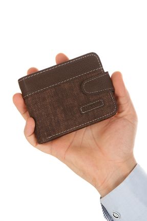 کیف پول قهوه ای مردانه سایز متوسط Newish Polo - کد 886995240
