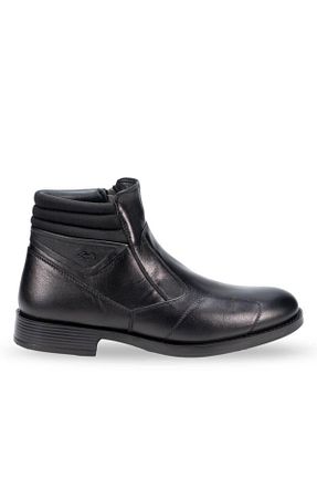 بوت / نیم بوت مشکی مردانه پاشنه تخت Forelli - کد 887369018