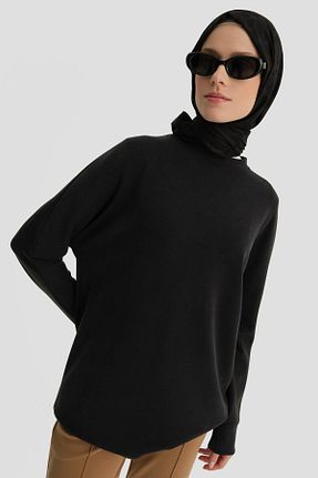 تونیک حجاب طوسی زنانه بافتنی Armine - کد 885757773