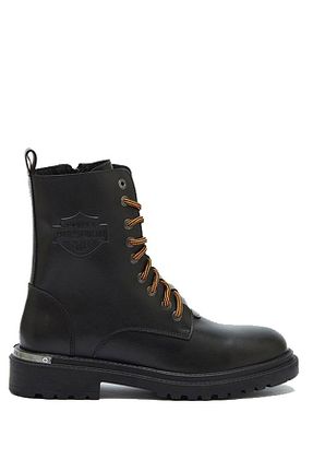 بوت / نیم بوت مشکی مردانه چرم خالص Harley Davidson - کد 754898724