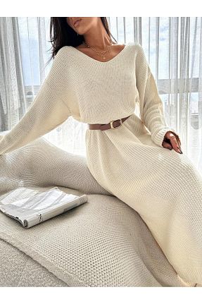 لباس طوسی زنانه تریکو tofan - کد 859600883