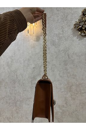 کیف دستی قهوه ای زنانه سایز متوسط Tuğba - کد 887512021