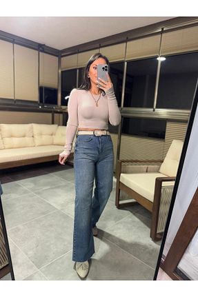 شلوار آبی زنانه جین caddstore - کد 887533527