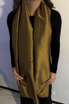 شال زرد زنانه CAŞ DEKORASYON - کد 887489362