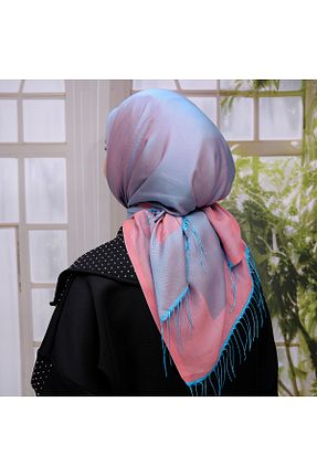 شال سرمه ای زنانه ویسکون ZENİPEK - کد 887560340