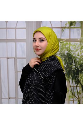 شال سبز زنانه ویسکون ZENİPEK - کد 887554024