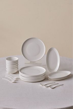 سرویس قهوه خوری سفید 6 نفره Karaca - کد 887570690