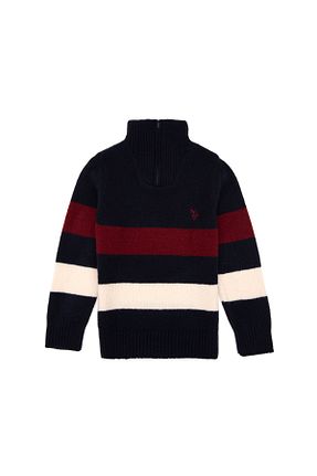 پلیور سرمه ای بچه گانه ساده U.S. Polo Assn. - کد 887565430