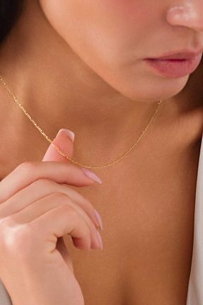 گردنبند طلا زرد زنانه 14 عیار ZEYNEPLİ GOLD - کد 887503402