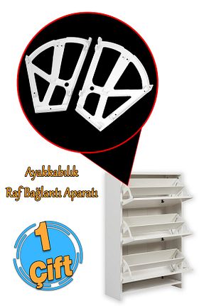 یراق آلات مبل سفید Badem10 - کد 887570880