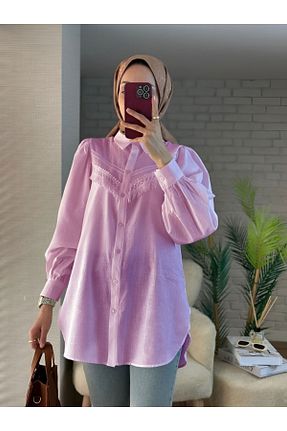 تونیک صورتی زنانه بافتنی Modamorfo - کد 839400842