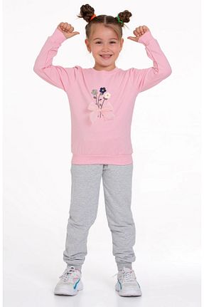 ست بالاتنه و پائین تنه نارنجی بچه گانه بافت Barmy Kids - کد 887589928