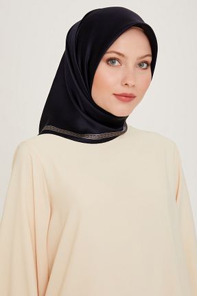 روسری سرمه ای İpek Tivil Armine - کد 887524596
