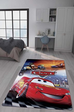 فرش بچه گانه رنگی پلی استر Doruklar Home Collection - کد 887526773