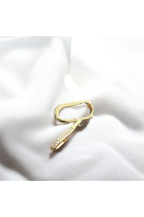 گوشواره جواهر طلائی زیرکن Nilsu Jewellery Accessory - کد 887531410