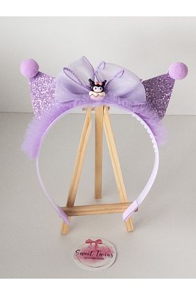 تاج بنفش بچه گانه Sweet twins accessories - کد 887540552