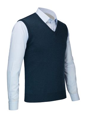 سوئیتر سایز بزرگ آبی مردانه اکریلیک Çizgi Triko - کد 887560890