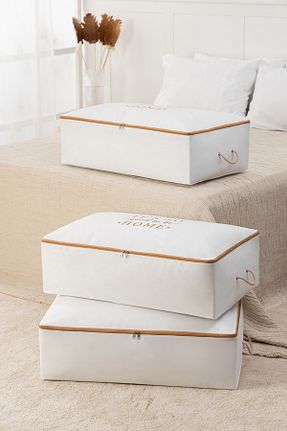 خورجین سفید پلی استر REKHOME - کد 887579768