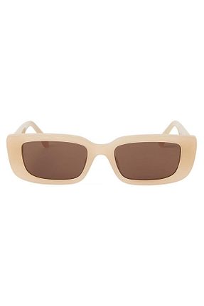 عینک آفتابی بژ زنانه UV400 Palm Angels - کد 844175365