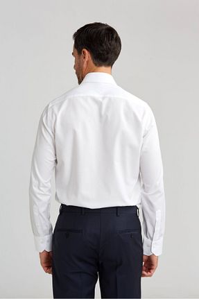 پیراهن سفید مردانه رگولار Bisse - کد 839657532