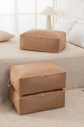 خورجین بژ پلی استر REKHOME - کد 887583636