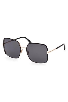عینک آفتابی طلائی زنانه 60 Tom Ford - کد 887078457