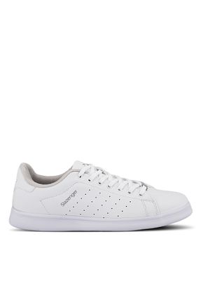 کفش اسنیکر سفید زنانه بند دار Slazenger - کد 832674802