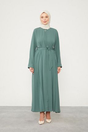 کلاه و ابایا سبز زنانه پنبه ای Levidor - کد 887630213