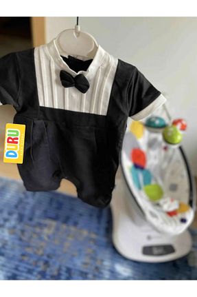 سرهمی مشکی بچه گانه آستین کوتاه Murat Baby - کد 316754898