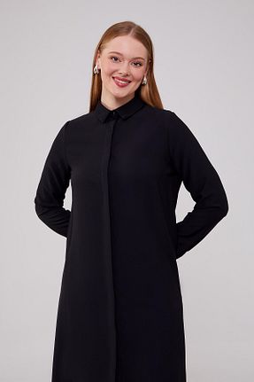 تونیک مشکی زنانه تریکو Levidor - کد 887632962