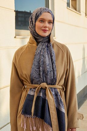 شال صورتی زنانه پلی استر Levidor - کد 887643150
