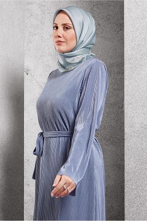 روسری سبز پلی استر Alvina - کد 887652265