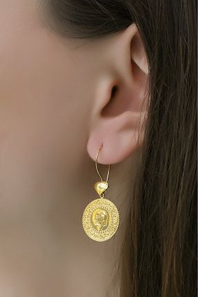 گوشواره طلا زرد زنانه 8 عیار aytekgold - کد 445183122