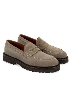 کفش کلاسیک طوسی مردانه جیر Desa - کد 863053303