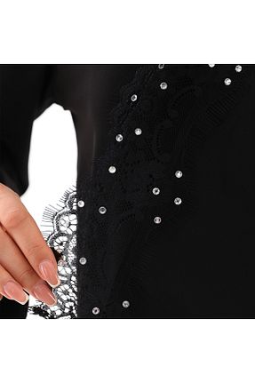 شال مشکی زنانه کرپ AGH Değerli Hediyeler - کد 887628630