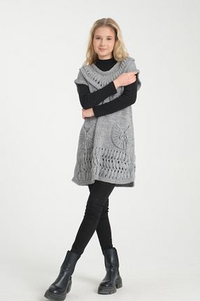 لباس طوسی زنانه تریکو İVESA - کد 888117809