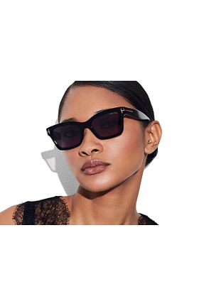 عینک آفتابی مشکی زنانه UV400 Tom Ford - کد 825997038