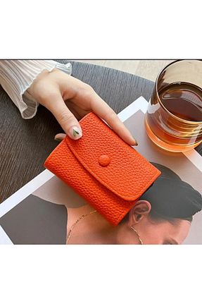 جا کارتی نارنجی زنانه ابعاد کوچک Kemer Dünyası - کد 887679045