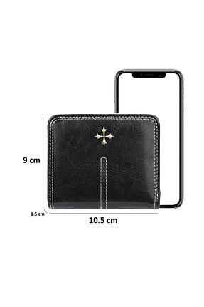 کیف پول مشکی زنانه ابعاد کوچک baellerry - کد 876344880
