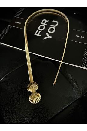 کمربند طلائی زنانه زنجیر Fiori - کد 887717027